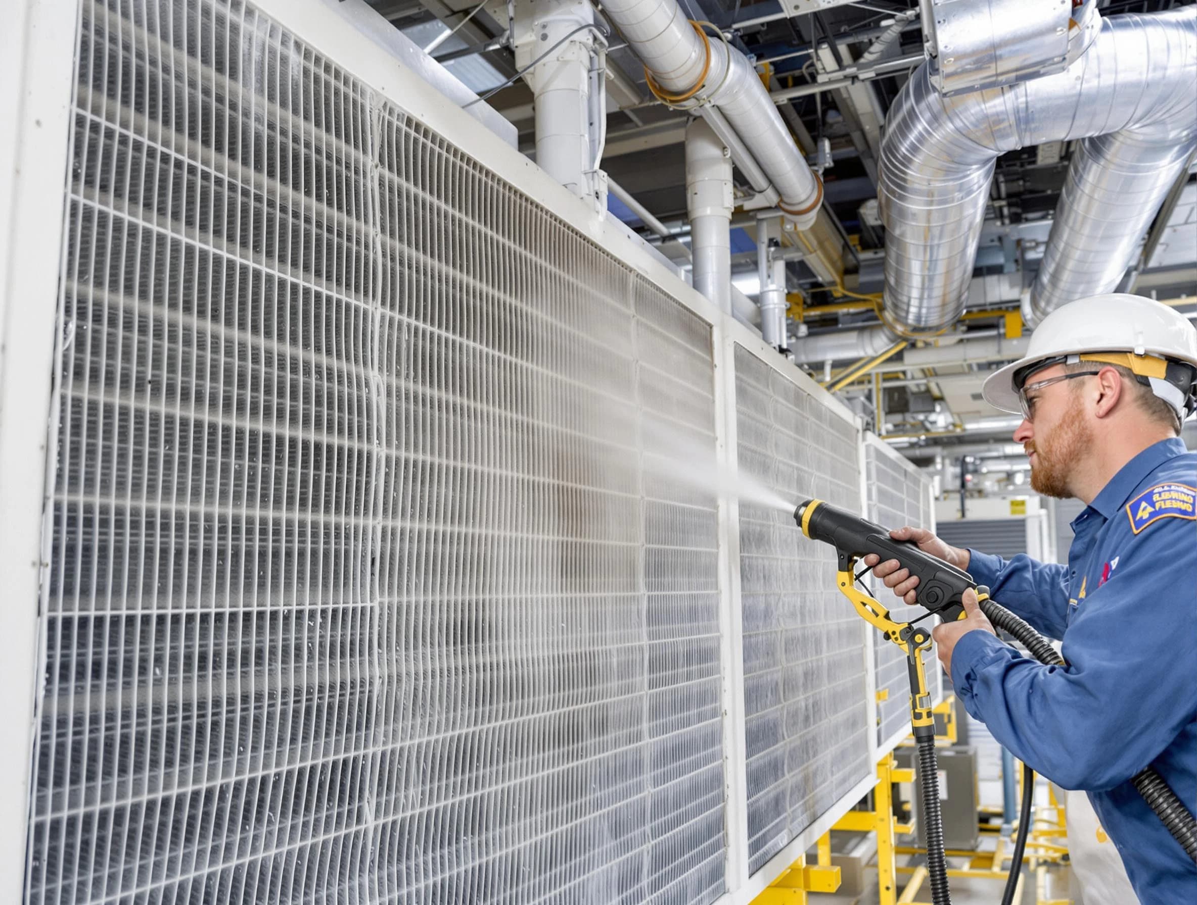 Professional commercial coil cleaning by Fultondale Air Duct Cleaning in Fultondale