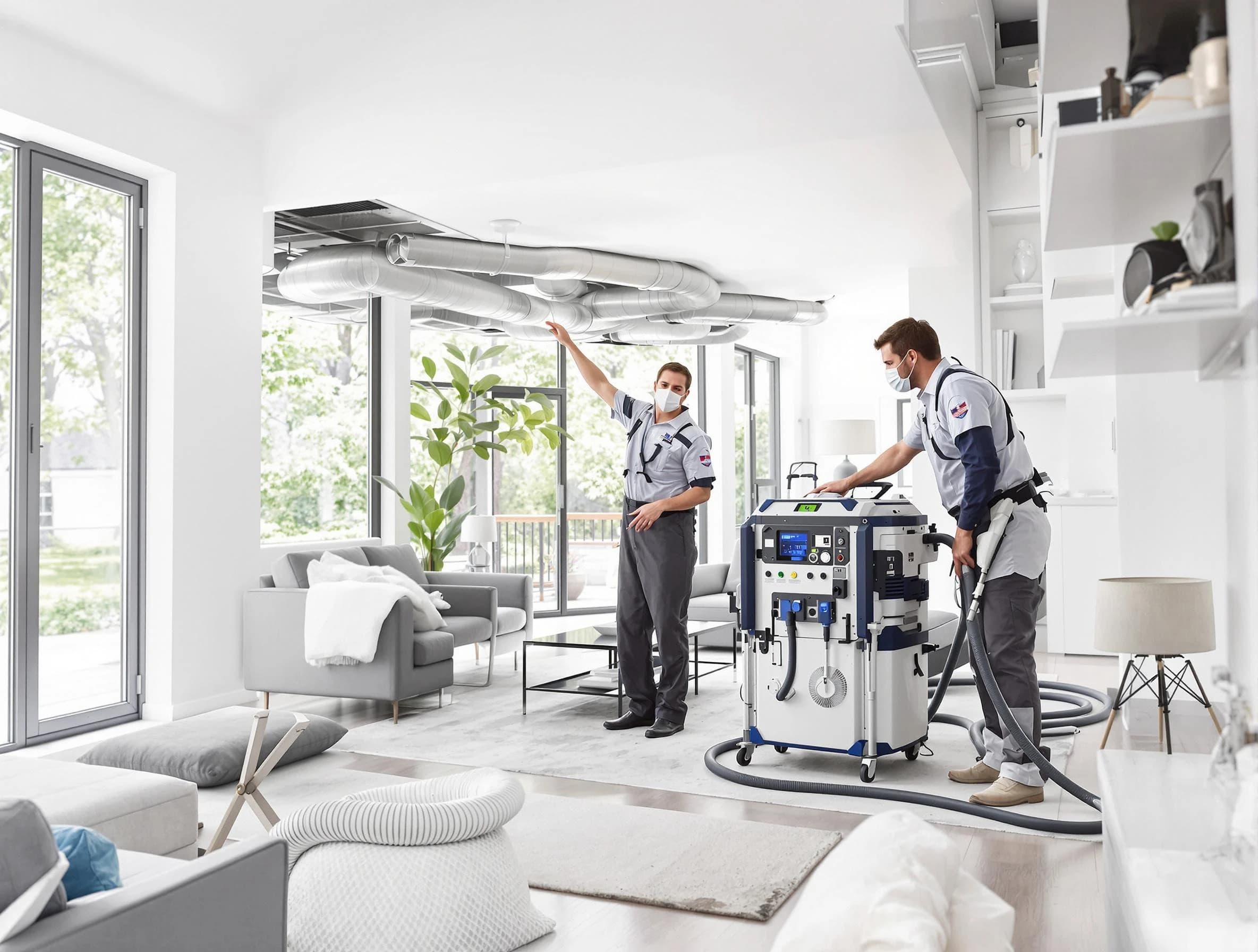 Fultondale Air Duct Cleaning professional conducting pure air duct cleaning with state-of-the-art equipment in Fultondale