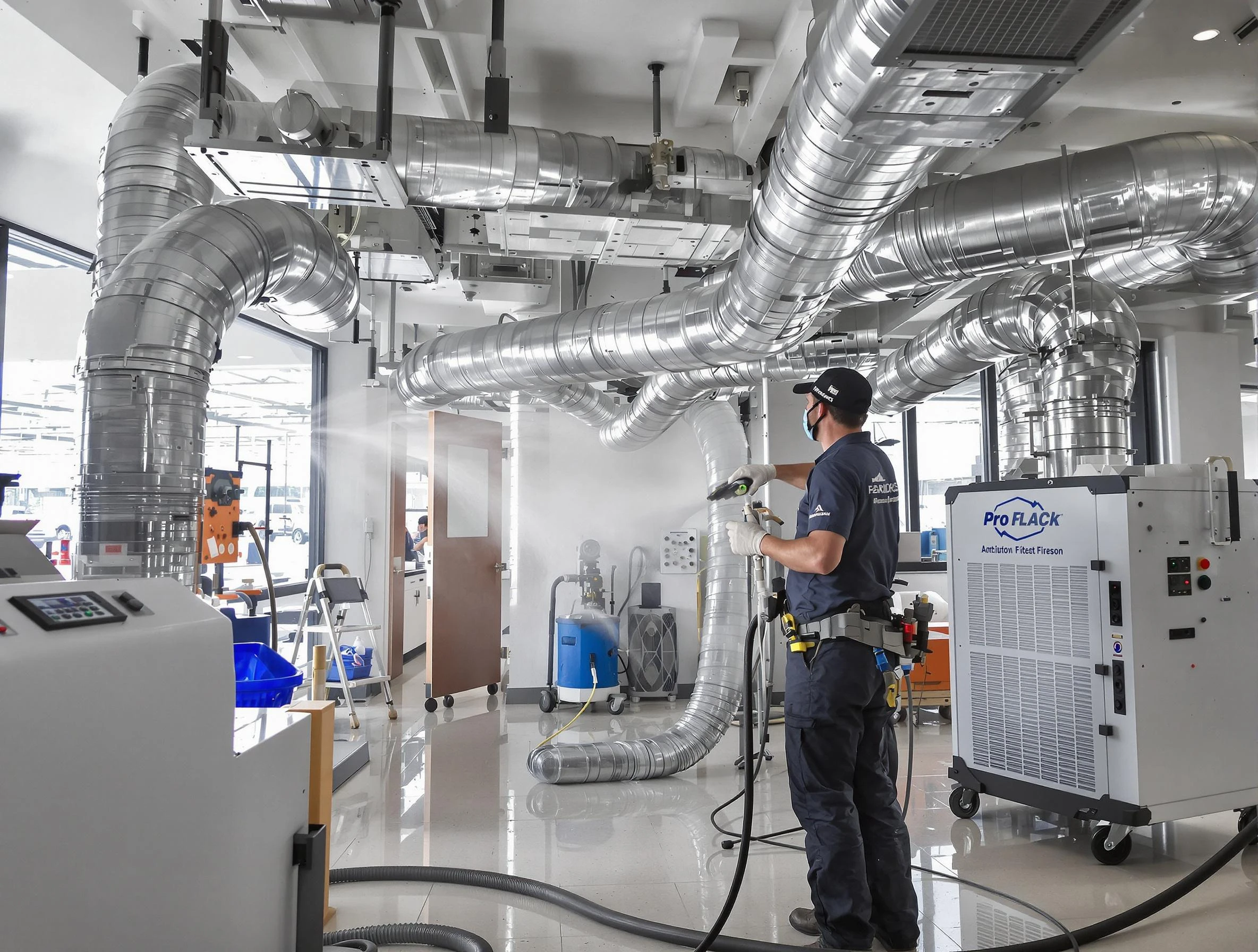 Negative Pressure Air Duct Cleaning in Fultondale