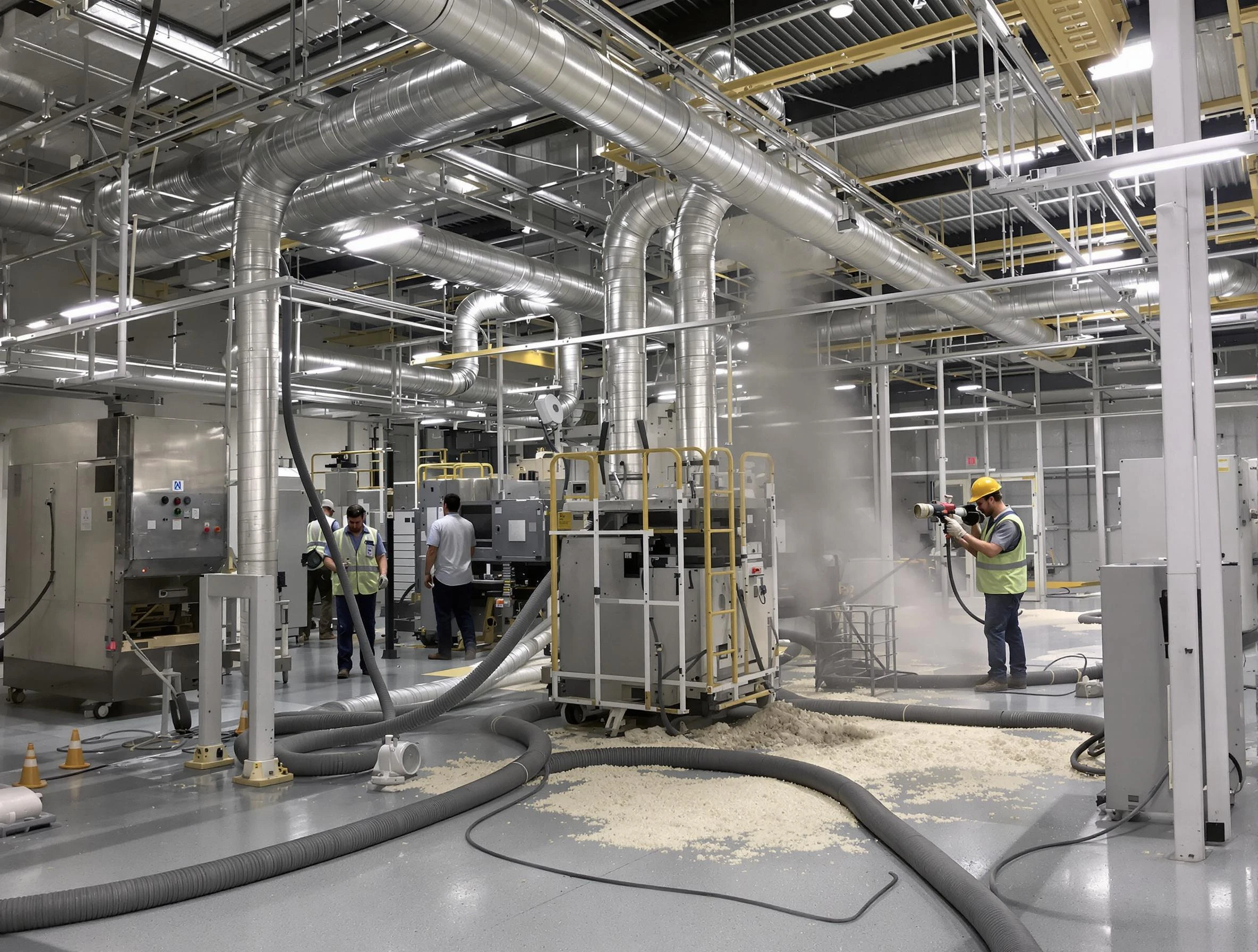 Heavy-duty industrial duct cleaning by Fultondale Air Duct Cleaning in Fultondale